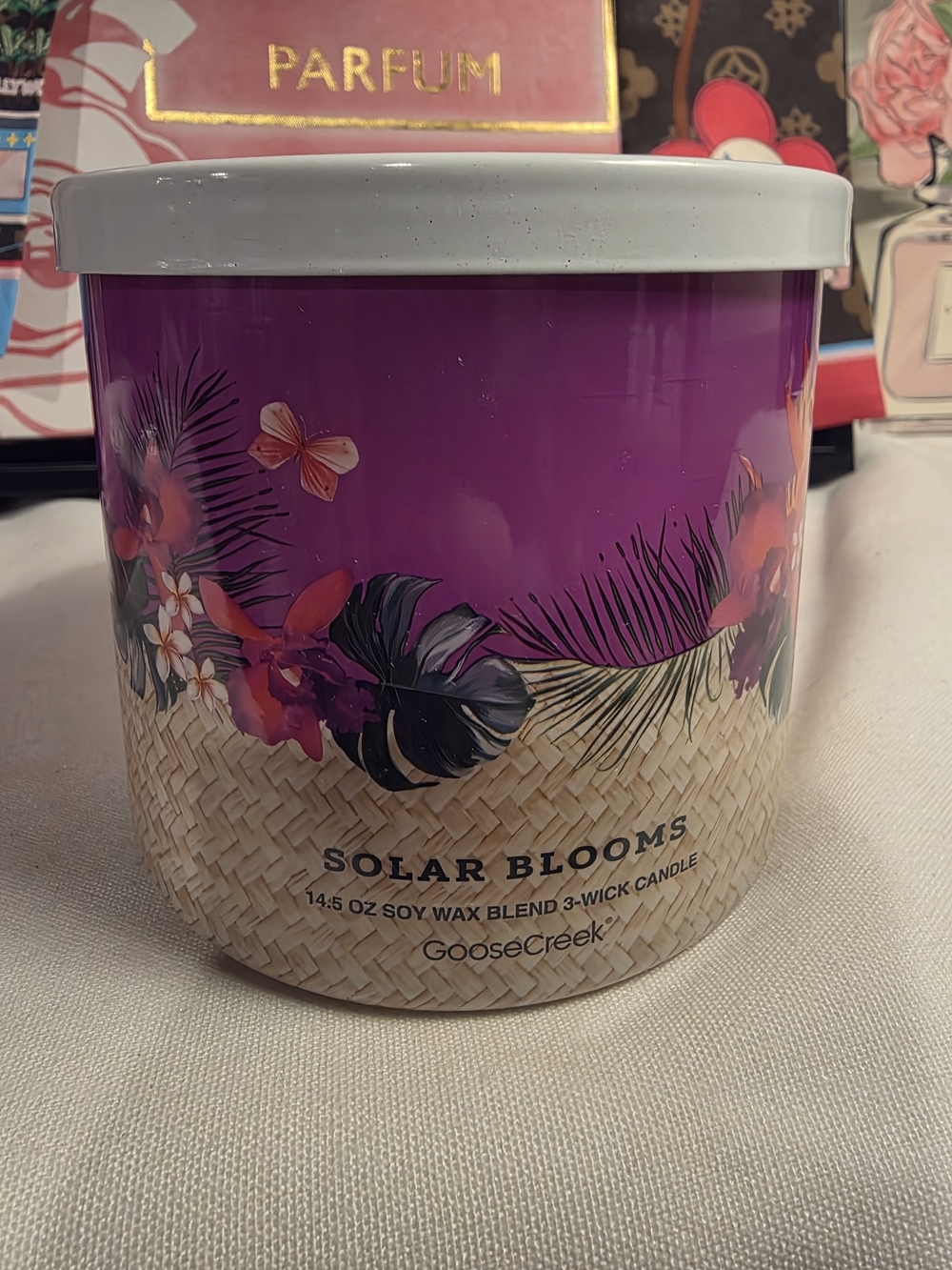 Goose Creek Solar Blooms 3-Wick Candle